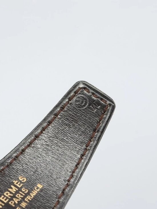 HERMES Belt Leather 44.5\